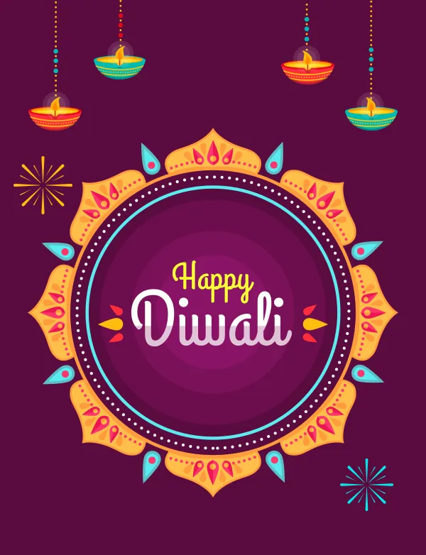 Colorful Diwali Wishes Image Happy Diwali wishes 2021